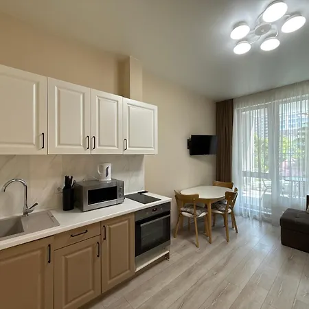 Apartment пространство с террасой у моря!